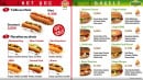 Menu Manhattan Hot Dog - Hot dog et bagel