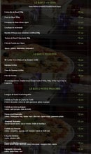 Menu Olivium - Viandes, poissons et pâtes