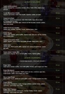 Menu Olivium - Salades et burgers
