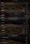 Menu Olivium - Vins suite et champagnes