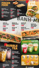 Carte et menu de yummy à Villeneuve la Garenne — La carte