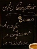 Menu Bistro du Faubourg - La formule petit déjeuner
