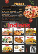 Menu Fly Burger - Les pizzas et menu indiens