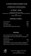 Menu Friends et Fries - formules, desserts, boissons