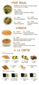 Carte et menu de Bon Appetit d'Asnieres à Asnieres sur Seine — Les poké bowls et chirachi,...