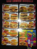 Menu Driver burger - Les menus double