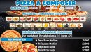Menu Food Corner - Pizzas personnalisée