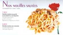 Menu Hokiko - Les nouilles sautées
