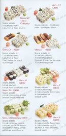 Carte et menu de Hokkaido II à Asnieres sur Seine — page 4