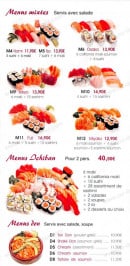 Carte et menu de Hokkaido II à Asnieres sur Seine — page 5