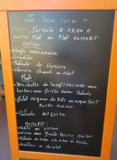 Carte et menu de Le bon coin à Asnieres sur Seine — Exemple de menu