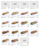 Carte et menu de Le Fournil Du Grand Paris à Asnieres sur Seine — Sandwiches