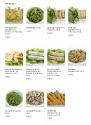 Carte et menu de Pho Hanoi à Asnieres sur Seine — Les entrées