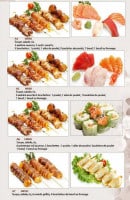 Carte et menu de Sushi tokyo à Asnieres sur Seine — Les menus menus mixtes suites