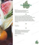 Menu Cocktail cocktail - Le menu Concorde