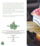 Menu Cocktail cocktail - Le menu du marche