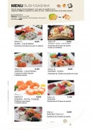 Menu Royal Tokyo - Menu sushi sashimi