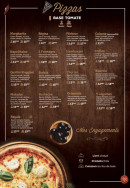 Menu Woodiz - Les pizzas