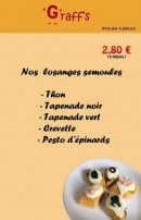 Menu Graff's - Les losanges semoules