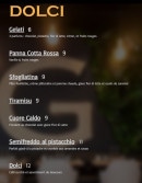 Carte et menu de Graziella à Noisy le Grand — Les desserts