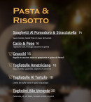 Carte et menu de Graziella à Noisy le Grand — Les pates et risotto