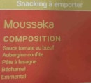 Carte et menu de L' Atelier des gourmands à Noisy le Grand — Snacking à emporter