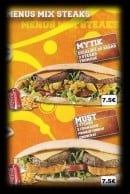 Menu Snack Noisy - Menu mixt steak