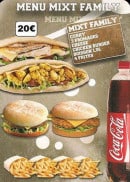 Menu Snack Noisy - Menu mixt family