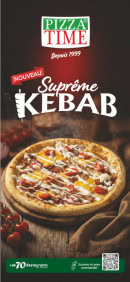 Carte et menu de Pizza Time à Bagnolet — Menu 1
