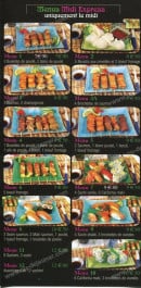Menu Royal Tokyo - Les menus midi express