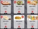 Menu Vulcano Pizza - Les menus