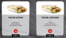 Menu Vulcano Pizza - Les tacos