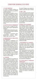 Menu Ateliers gourmands - Les conditions générales de vente