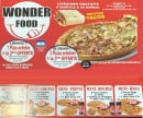 Menu Wonder food - Les menus et autres informations