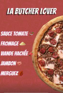 Carte et menu de Pizza Time à Saint-Denis — Pizza 4