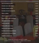 Menu Clair de Lune - Les viandes et poissons 