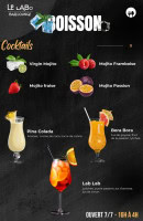 Menu Le Labo - Les cocktails