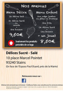 Menu Délices Sucré-Salé - Les menus