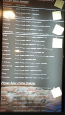 Menu Pizza net - Les pizzas