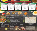 Menu World Pizza - Les menus, tex mex, ...