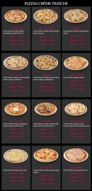 Menu La Tour de Pizz - Les pizzas page 4