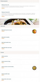 Carte et menu de Thaï Shi à Tremblay en France — Plateaux japonais, poke bowls et tartares