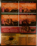 Carte et menu de Crousti Poulet à Aubervilliers — Grillades, accompagnements et desserts
