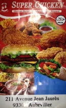 Menu Super Chicken - Carte et menu Super Chicken Aubervilliers