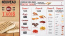 Carte et menu de The Food House à Aubervilliers — Tacos personnalisé
