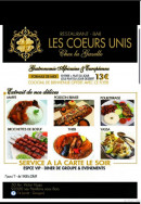Carte et menu de Chez La Gazelle à Les Pavillons Sous Bois — Les menus