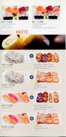 Menu Kyotoma - Menu mixte