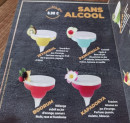 Carte et menu de Venus Steak house à Les Pavillons Sous Bois — Les cocktails sans alcool