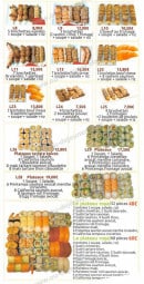 Menu Wasabi - Les plateaux suite