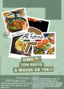 Carte et menu Al Forno Pierrefitte-sur-Seine